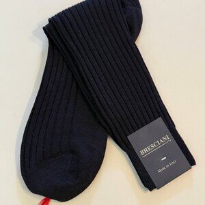 Bresciani Lux Dress Socks Wool and Silk